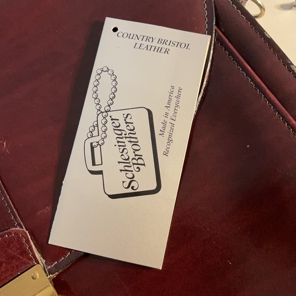 Vintage Schlesinger “Bristol” briefcase. - Picture 10 of 11